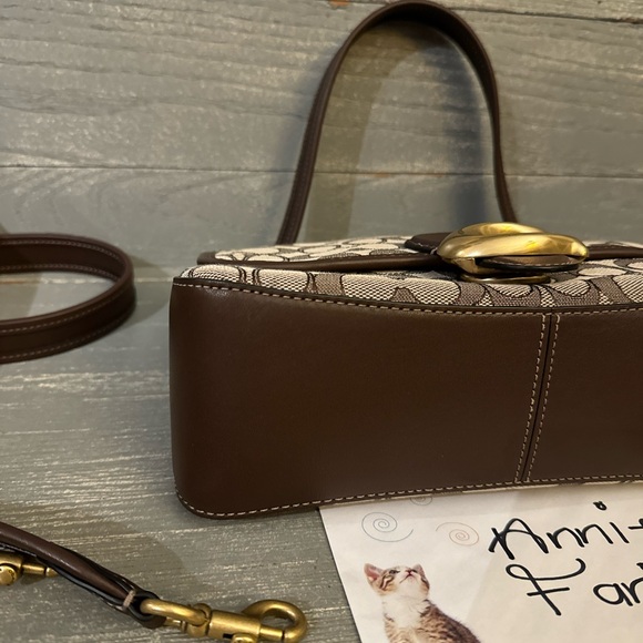 Coach Signature Jacquard Maple Soft Tabby - Picture 6 of 12